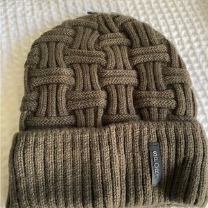 Brown Knit Beanie